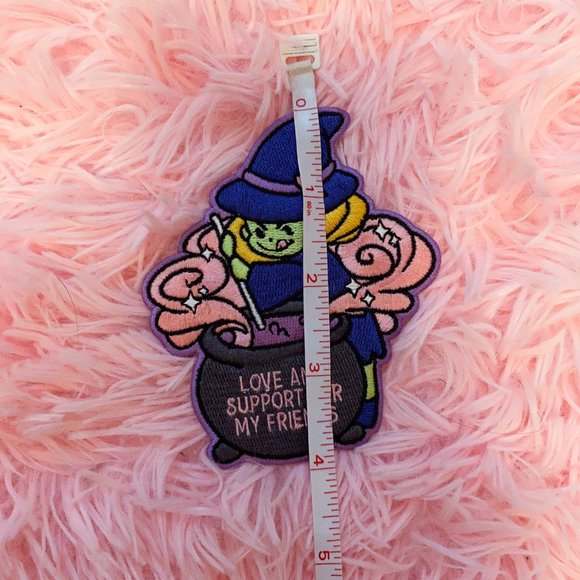 Sugarbones Love and Support for my Friends Bad Girls Patreon witch patch - Picture 5 of 6